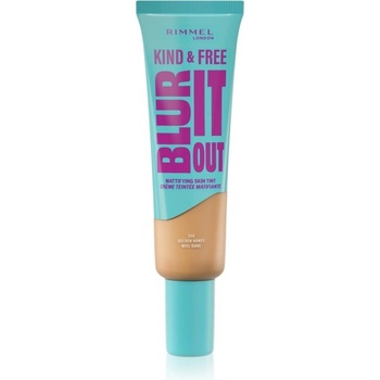 Makeup Rimmel London Kind & Free Blur It Out Mattifying Skin Tint 350 Golden Honey 30 ml