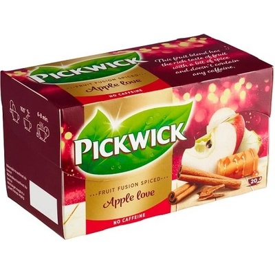 Pickwick Fruit Fusion Ovocný čaj aromatizovaný s jablky a skořicí 20 x 1,75 g