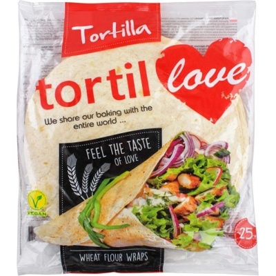 Tortillove Tortilla wheat wraps 25 cm 240 g