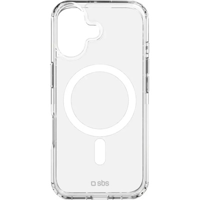 SBS Extreme Mag Case с технология D3O за iPhone 17 - прозрачен (TED3OMAGCOVIP1763)