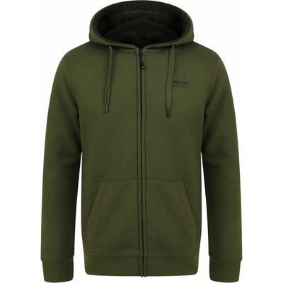 Navitas Mikina Sherpa Zip Hoody Green