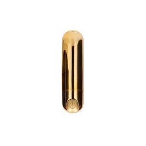 Shots Toys Shots Be Good Tonight 10-скоростен презареждаем булет вибратор Gold (P23942)