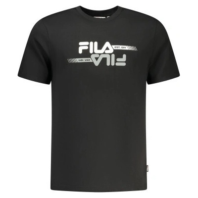 FILA stylové pánské tričko s krátkým rukávem Black