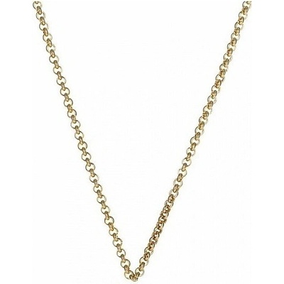 Prosperk Řetízek ocelový zlatý tenký S4839