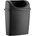 RULOPAK Кош за кърпи за ръце Rulopak, 6 l, черен, 26 х 16 х 34 cm