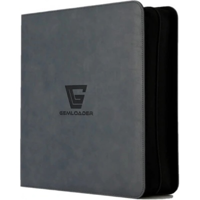 Gemloader Premium Graded Card Binder Grey Album 28 kapes 2x2