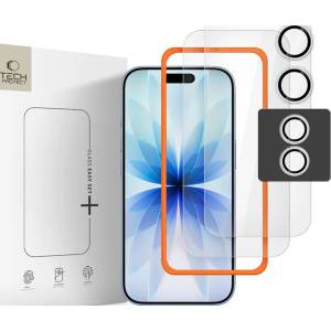 Tech-Protect easy set+ 3-pack iphone 17 ПРОЗРАЧЕН (5906302319268)