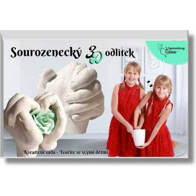 Vzpomínkový odlitek Sourozenecký 3D odlitek