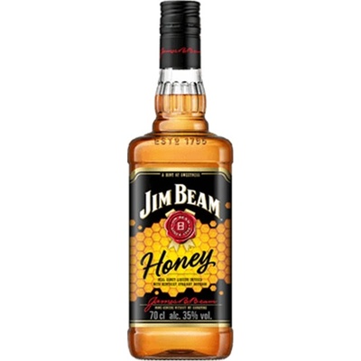 Jim Beam Honey 35% 0,7 l (holá láhev)