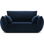 Mazzini Sofas Тъмносиньо кадифено кресло Vanda - Mazzini Sofas (MAZ_ARM_51_F1_VANDA2)