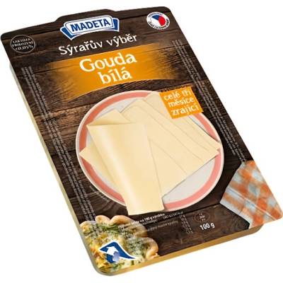 Madeta Sýrařův výběr gouda bílá 100 g