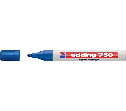 Edding 750 modrý