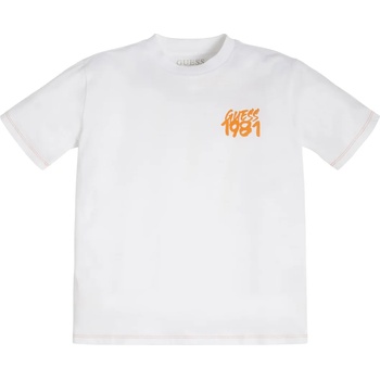 Image 1 of GUESS Тениска в бяло с многоцветен гръб за момче Guess