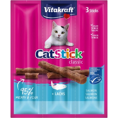 Vitakraft Cat Stick losos 3 x 6 g