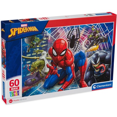 Clementoni Пъзел Clementoni от 60 макси части - Спайдърмен (26444)