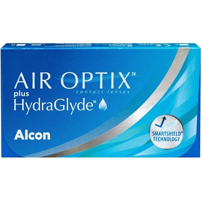 Alcon Air Optix Plus Hydraglyde mesačné kontaktné šošovky 3 šošovky