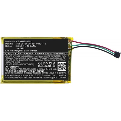 VHBW Batéria pre Garmin Edge 530 / 830, 900 mAh - neoriginálne