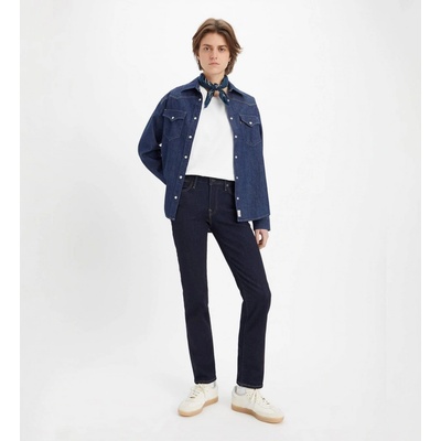 Levi's 712 Slim dámské džíny A6199-0002 modré