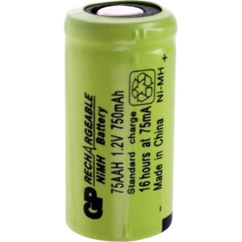 GP Batteries Акумулаторна батерия NiMH 75AAH-B 2/3AA 1.2V 750mAh 1бр. GP BATTERIES - GP-BR-75AAH-NIMH (GP-BR-75AAH-NIMH)