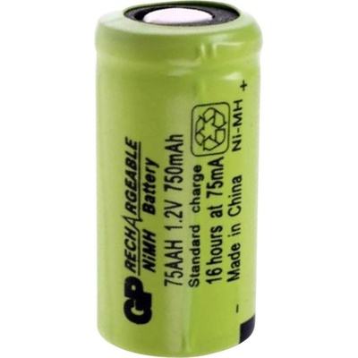 GP Batteries Акумулаторна батерия NiMH 75AAH-B 2/3AA 1.2V 750mAh 1бр. GP BATTERIES - GP-BR-75AAH-NIMH (GP-BR-75AAH-NIMH)