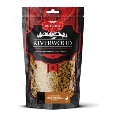 Riverwood сушени лакомства заешко месо хапки 150gr