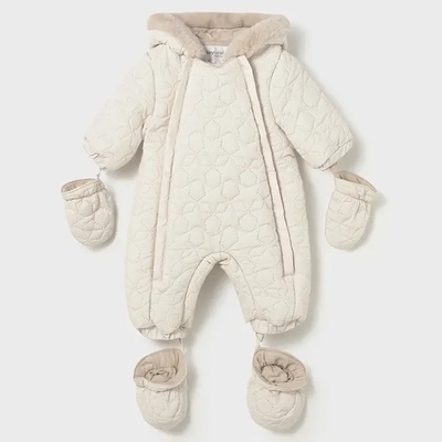 Mayoral Зимен космонавт от микрофибър в цвят керамика за новородено дете Mayoral