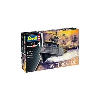 Revell US Navy SWIFT BOAT Mk.I Plastic ModelKit loď 05176 1:72
