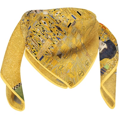Plumeria Hedvábný šátek Adele Bloch Gustav Klimt