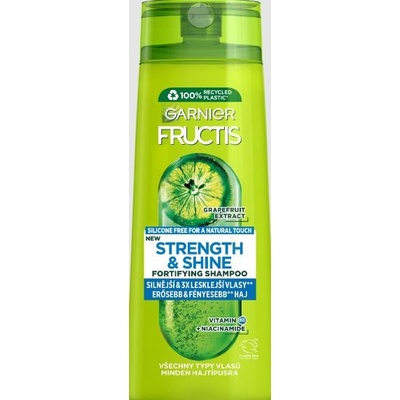 Garnier Fructis Strength & Shine šampón na všetky typy vlasov 250 ml