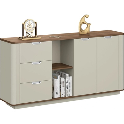 RFG Шкаф Elmaz RFG, 1800 х 400 х 900 mm, дъб и сиво