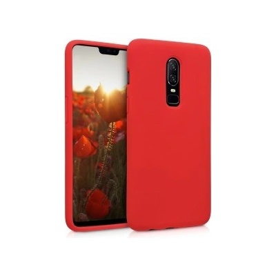Púzdro kwmobile OnePlus 6 červené
