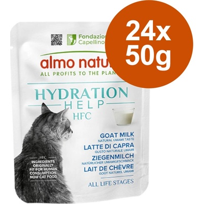 Almo Nature HFC Hydration Help 24 x kozie mlieko 50 g