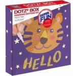 Comandante Diamond Dotz embroidery, dotz box Diamond mosaic Hello tiger DBX070