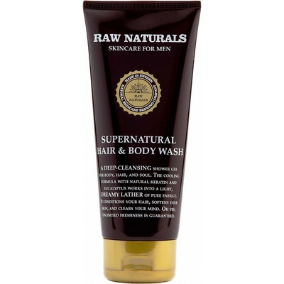 Raw Nautrals Supernatural vlasový a tělový šampon 200 ml