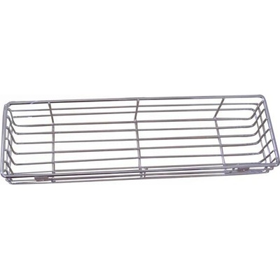 polička obdĺžniková drôtená 40 x 12 x 6 cm