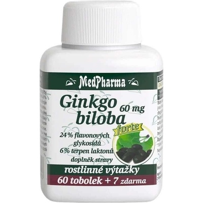 MedPharma Ginkgo biloba 60 mg Forte 67 tabliet