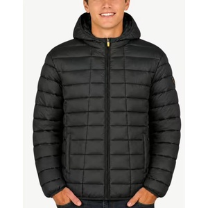 Geographical norway Aipter Puffer Hoodie Jacket Black - magazinko