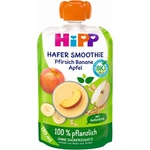 Hipp Био смути Hipp - Пауч с праскова, ябълка и банан с овес, 120 ml (1100039018) - ozone