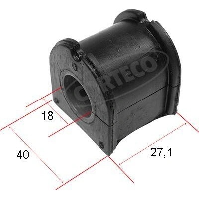 Ulożenie priečneho stabilizátora CORTECO 80000474