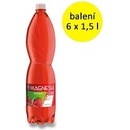 Magnesia jemně perlivá RED jahoda 6 x 1,5 l