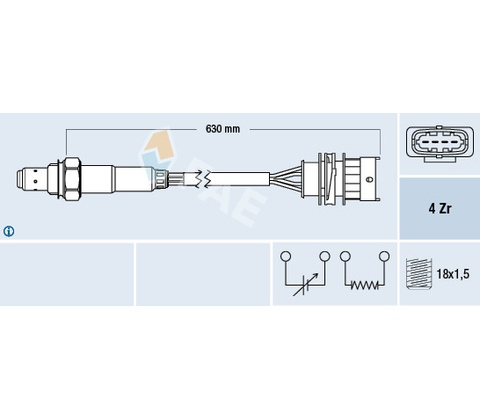 Lambda sonda FAE 77156