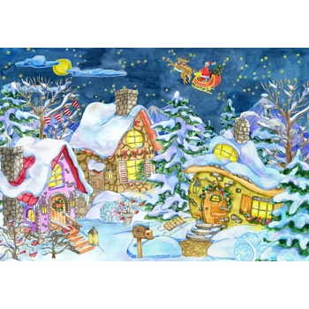 Grafika - Puzzle Santa's Trail - 1 000 piese