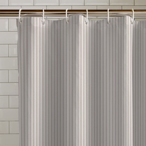 Catherine Lansfield Завеса за душ 180x180 cm Timeless Stripe - Catherine Lansfield (BR/57778/W/SCT/NT)