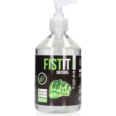 Shots Fist-It Natural Water Based Lubricant Pump 500 ml