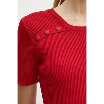 Morgan Рокля Morgan RMISTY в червено къса с кройка по тялото RMISTY (RMISTY)