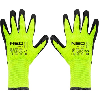NEO TOOLS Изолирани работни ръкавици, найлон с латексово покритие, 4142x, размер 10 97-613-10 (97-613-10)
