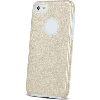 Image 1 of Huawei Силиконов калъф кейс за Huawei Y6 2017 / Y5 2017 Glitter 3in1 Gold