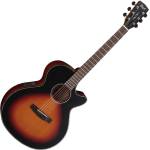 Cort SFX-E 3-Tone Satin Sunburst Електро-акустична китара Джъмбо