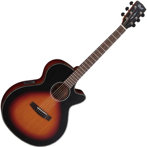 Cort SFX-E 3-Tone Satin Sunburst Електро-акустична китара Джъмбо