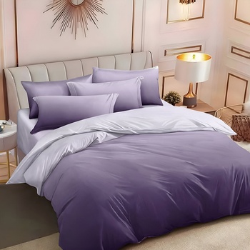 EmonaMall Двулицево спално бельо EmonaMall, 6 части - Модел S18060 (S18060-66666d)